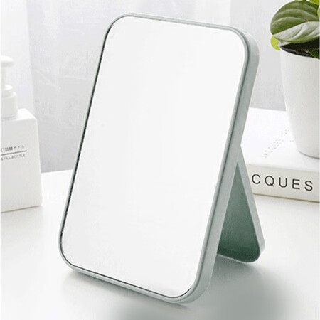 HOUYA makeup mirror desktop dressing mirror princess mirror folding portable simple portable dormitory desktop 1 simple style HOUYA makeup mirror desktop dressing mirror princess mirror folding portable simple portable dormitory desktop 1 simple style
