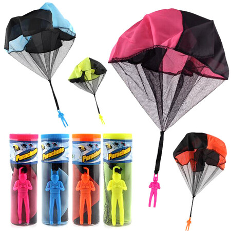 Mom and Dad hand throwing parachute toys Air flying umbrella outdoor toys children's hand throwing parachute children's parent-child interactive toys JL1258 children's toys New Year's gift Mom and Dad hand throwing parachute toys Air flying umbrella outdoor toys children's hand throwing parachute children's parent-child interactive toys JL1258 children's toys New Year's gift