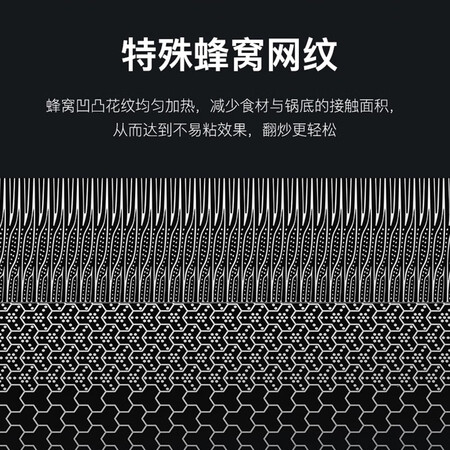 Kangbach third generation frying pan 316L stainless steel frying pan honeycomb non-stick frying pan fried egg fried steak induction cooker gas universal pan 26cm Kangbach third generation frying pan 316L stainless steel frying pan honeycomb non-stick frying pan fried egg fried steak induction cooker gas universal pan 26cm