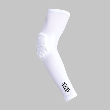 Basketball honeycomb arm guards anti-collision men's and women's children's elbow pads star training running sports protective gear sleeve white XS pair Basketball honeycomb arm guards anti-collision men's and women's children's elbow pads star training running sports protective gear sleeve white XS pair