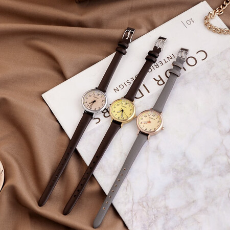 PANMILA watch female students high school students luminous retro belt women's watch Europe, Japan and South Korea high-end brand waterproof national watch girls quartz women's watch junior high school new retro brown PANMILA watch female students high school students luminous retro belt women's watch Europe, Japan and South Korea high-end brand waterproof national watch girls quartz women's watch junior high school new retro brown