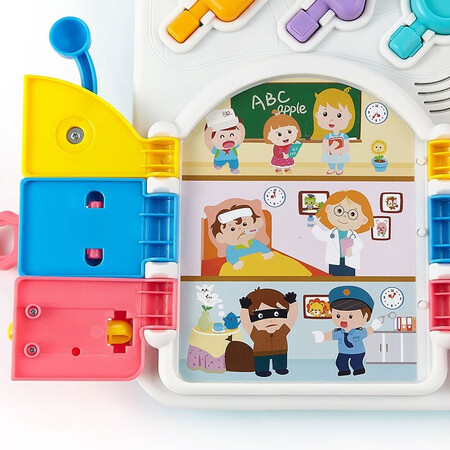 AUBY Children's Puzzle Assembled Toy Science Experiment Set Infant and Young Children Multifunctional Cognitive Early Education Enlightenment Sound and Light Brain Toy Gifts for Boys and Girls 461604A Puzzle Brain Unlocking Plate AUBY Children's Puzzle Assembled Toy Science Experiment Set Infant and Young Children Multifunctional Cognitive Early Education Enlightenment Sound and Light Brain Toy Gifts for Boys and Girls 461604A Puzzle Brain Unlocking Plate