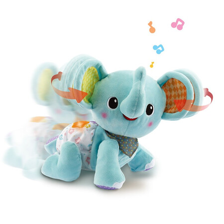 Vtech Learning to Climb Baby Elephant Blue Baby Learning to Climb Toys Early Education and Wisdom Toys Sound and Light Guided Crawling Toys 6-36 Months 80-533218 Vtech Learning to Climb Baby Elephant Blue Baby Learning to Climb Toys Early Education and Wisdom Toys Sound and Light Guided Crawling Toys 6-36 Months 80-533218