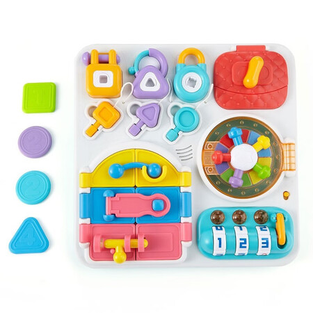 AUBY Children's Puzzle Assembled Toy Science Experiment Set Infant and Young Children Multifunctional Cognitive Early Education Enlightenment Sound and Light Brain Toy Gifts for Boys and Girls 461604A Puzzle Brain Unlocking Plate AUBY Children's Puzzle Assembled Toy Science Experiment Set Infant and Young Children Multifunctional Cognitive Early Education Enlightenment Sound and Light Brain Toy Gifts for Boys and Girls 461604A Puzzle Brain Unlocking Plate