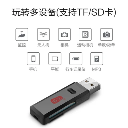 Chuanyu USB3.0 high-speed card reader multi-functional two-in-one tf memory card sd SLR camera card reader C396 Chuanyu USB3.0 high-speed card reader multi-functional two-in-one tf memory card sd SLR camera card reader C396