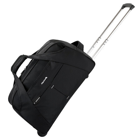 Hanke trolley bag water repellent large capacity outdoor luggage bag men and women leisure boarding travel bag T638 20 inch black Hanke trolley bag water repellent large capacity outdoor luggage bag men and women leisure boarding travel bag T638 20 inch black