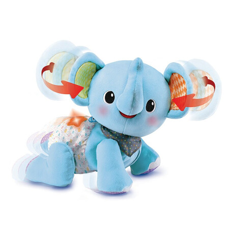 Vtech Learning to Climb Baby Elephant Blue Baby Learning to Climb Toys Early Education and Wisdom Toys Sound and Light Guided Crawling Toys 6-36 Months 80-533218 Vtech Learning to Climb Baby Elephant Blue Baby Learning to Climb Toys Early Education and Wisdom Toys Sound and Light Guided Crawling Toys 6-36 Months 80-533218