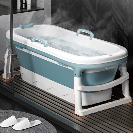 40,000 km bath barrel adult foldable bath barrel with lid household infant bath tub large thickened bath barrel SWF4622 blue 1.38m bath barrel with lid 40,000 km bath barrel adult foldable bath barrel with lid household infant bath tub large thickened bath barrel SWF4622 blue 1.38m bath barrel with lid