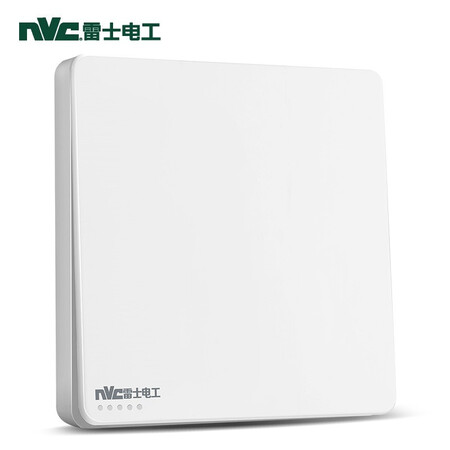 NVC electrician NVC electrician electrical switch socket 86 type concealed large panel bedside one double control with fluorescent large rocker switch Q3 Xinyue series white NVC electrician NVC electrician electrical switch socket 86 type concealed large panel bedside one double control with fluorescent large rocker switch Q3 Xinyue series white
