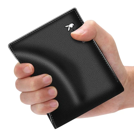 Playboy Wallet Men's Short Wallet Multi-Functional Wallet Head Layer Cow Leather Horizontal Multi-Card Casual Men's Wallet for Father Husband Boyfriend Gift Black Playboy Wallet Men's Short Wallet Multi-Functional Wallet Head Layer Cow Leather Horizontal Multi-Card Casual Men's Wallet for Father Husband Boyfriend Gift Black
