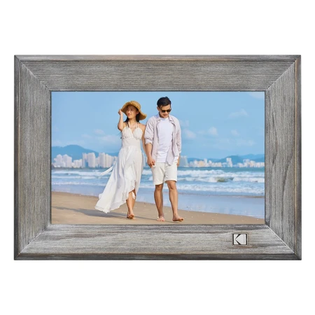 Kodak Kodak1013 Digital Photo Frame 10.1 Inch HD Electronic Album Cloud Transmission Touch Screen Smart Music Video Photo Player Wood Grain Gray Kodak Kodak1013 Digital Photo Frame 10.1 Inch HD Electronic Album Cloud Transmission Touch Screen Smart Music Video Photo Player Wood Grain Gray