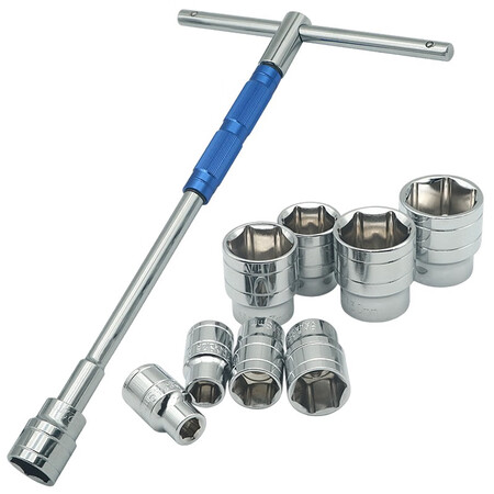 Socket head outer hexagon screw auto repair tool big fly sleeve single 17 8 10 14 16mm1/2 ratchet wrench extension 24mm/pc Socket head outer hexagon screw auto repair tool big fly sleeve single 17 8 10 14 16mm1/2 ratchet wrench extension 24mm/pc