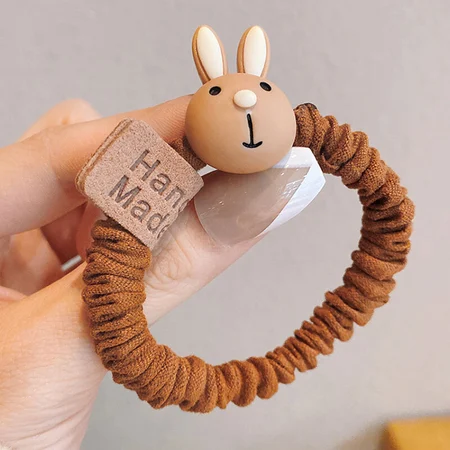 YYEU velvet bear head rope net cute and sweet rubber band female hair tie ponytail small intestine hair ring velvet bear head rope 4-piece set YYEU velvet bear head rope net cute and sweet rubber band female hair tie ponytail small intestine hair ring velvet bear head rope 4-piece set