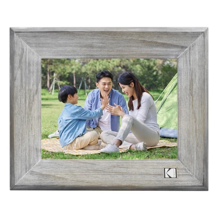 Kodak Kodak8013 digital photo frame 8 inches high-definition electronic photo album touch screen smart video music photo player wood grain gray Kodak Kodak8013 digital photo frame 8 inches high-definition electronic photo album touch screen smart video music photo player wood grain gray