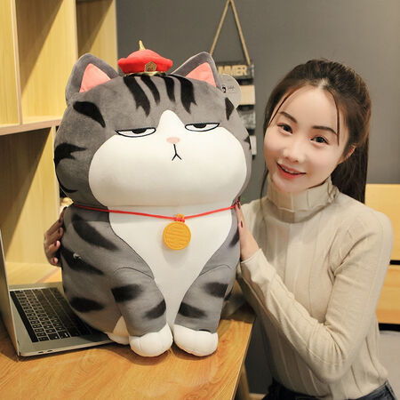 My Emperor Cat Sleeping Doll Bazaar Black Plush Toy Doll Plush Fabric Pillow Gift Vibrato 30 cm Bazaar Black My Emperor Cat Sleeping Doll Bazaar Black Plush Toy Doll Plush Fabric Pillow Gift Vibrato 30 cm Bazaar Black