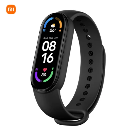 Xiaomi Mi Band 6 Full Color Screen 30 Sports Modes 24h Heart Rate Detection 50m Waterproof Smart Bracelet Sports Bracelet Offline Payment Xiaomi Mi Band 6 Full Color Screen 30 Sports Modes 24h Heart Rate Detection 50m Waterproof Smart Bracelet Sports Bracelet Offline Payment