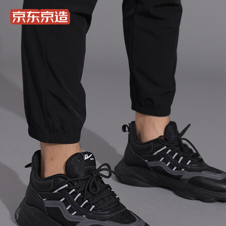Kyotokyo-made 2021 spring and summer quick-drying sports pants men's casual pants sportswear breathable woven outdoor sports running pants TRAINNING series black L Kyotokyo-made 2021 spring and summer quick-drying sports pants men's casual pants sportswear breathable woven outdoor sports running pants TRAINNING series black L