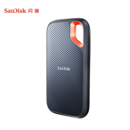 SanDisk SanDisk2TB Nvme mobile solid-state hard drive PSSDE61 extreme speed excellence version ssd transmission speed 1050MB/s IP55 level three-proof protection SanDisk SanDisk2TB Nvme mobile solid-state hard drive PSSDE61 extreme speed excellence version ssd transmission speed 1050MB/s IP55 level three-proof protection