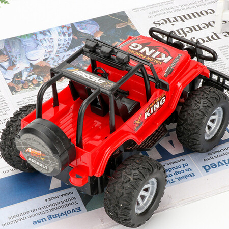 Remote control car children's toy car wireless remote control car charging boy toy four-way drift racing toy off-road vehicle model jeep car Christmas gift remote control car remote control off-road vehicle red charging version Remote control car children's toy car wireless remote control car charging boy toy four-way drift racing toy off-road vehicle model jeep car Christmas gift remote control car remote control off-road vehicle red charging version