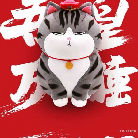 My Emperor Cat Sleeping Doll Bazaar Black Plush Toy Doll Plush Fabric Pillow Gift Vibrato 30 cm Bazaar Black My Emperor Cat Sleeping Doll Bazaar Black Plush Toy Doll Plush Fabric Pillow Gift Vibrato 30 cm Bazaar Black