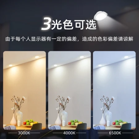 Philips PHILIPS Hengling 3.5W led ultra-thin living room embedded downlight spotlight opening 7-8cm 4000K neutral light white Philips PHILIPS Hengling 3.5W led ultra-thin living room embedded downlight spotlight opening 7-8cm 4000K neutral light white