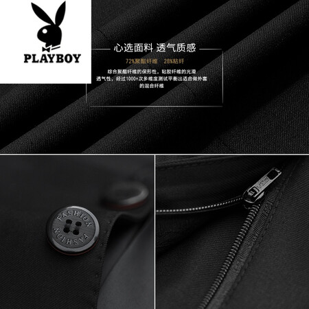Playboy men's tunic suit men's young and middle-aged slim stand-up collar suit Chinese style Chinese wedding banquet dress Tang suit male 681 Wisdom Black-9 piece set 160/80 Playboy men's tunic suit men's young and middle-aged slim stand-up collar suit Chinese style Chinese wedding banquet dress Tang suit male 681 Wisdom Black-9 piece set 160/80