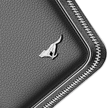 Septwolves Genuine Leather Men's Handbag Cowhide Wallet Multifunctional Soft Leather Business Men's Card Holder Mobile Phone Bag 1A4964081-01 Black Gift for Boyfriend Septwolves Genuine Leather Men's Handbag Cowhide Wallet Multifunctional Soft Leather Business Men's Card Holder Mobile Phone Bag 1A4964081-01 Black Gift for Boyfriend