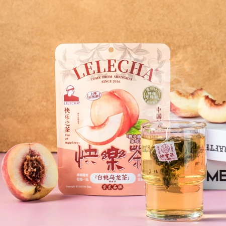 LELECHA Lele Tea White Peach Oolong Tea Bag Peach Oolong Tea Bag Net Red Office Afternoon Tea Flower Fruit Tea Cold Brew Tea 7 Bubbles 21g LELECHA Lele Tea White Peach Oolong Tea Bag Peach Oolong Tea Bag Net Red Office Afternoon Tea Flower Fruit Tea Cold Brew Tea 7 Bubbles 21g