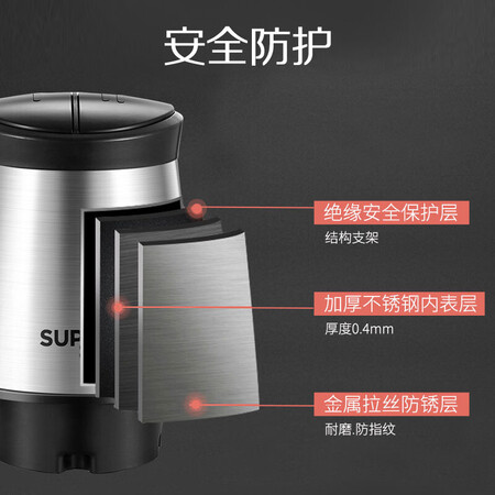 Supor SUPOR household electric meat grinder, stainless steel multi-function cooking machine, stuffing machine, minced meat, minced meat, chopping and complementary food mixer JR05-300 Supor SUPOR household electric meat grinder, stainless steel multi-function cooking machine, stuffing machine, minced meat, minced meat, chopping and complementary food mixer JR05-300