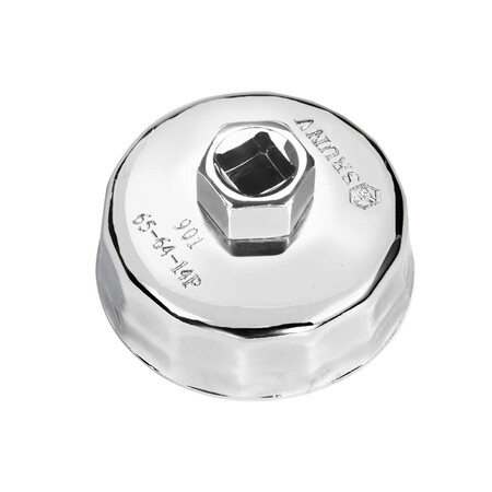 Xinrui SRUNV Machine Filter Wrench Cap Filter Oil Filter Wrench Automobile Oil Grid Disassembly and Assembly Auto Repair Tool 90164-65mm14 Teeth E1-A20901 Xinrui SRUNV Machine Filter Wrench Cap Filter Oil Filter Wrench Automobile Oil Grid Disassembly and Assembly Auto Repair Tool 90164-65mm14 Teeth E1-A20901