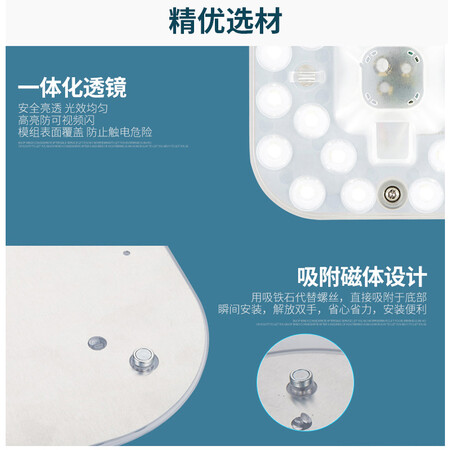 Op lighting OPPLEled circular ceiling plate retrofit lamps saving light bulb strip patch 12 watt white light lamp beads lamp replacement Dengpan Op lighting OPPLEled circular ceiling plate retrofit lamps saving light bulb strip patch 12 watt white light lamp beads lamp replacement Dengpan