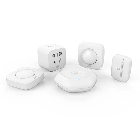 Jingyuzuo丨Jingxuan Jingdong's own brand smart home set gateway human body sensor door and window sensor smart socket wireless switch SHZ01 zigbee version supports Dingdong speaker Xiaojingyu APP remote control Jingyuzuo丨Jingxuan Jingdong's own brand smart home set gateway human body sensor door and window sensor smart socket wireless switch SHZ01 zigbee version supports Dingdong speaker Xiaojingyu APP remote control
