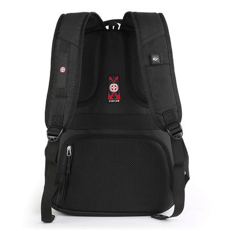Cross Switzerland shoulder bag men and 15.6 inches business laptop bag female multi-function large capacity travel backpack leisure travel bag Water repellent black students CR9001 Cross Switzerland shoulder bag men and 15.6 inches business laptop bag female multi-function large capacity travel backpack leisure travel bag Water repellent black students CR9001