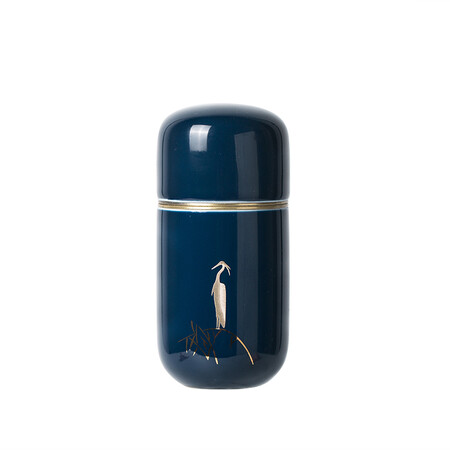 Midday Creative Mini Color Glazed Ceramic Small Tea Caddy Tin Lid Tea Box Portable Travel Portable Airtight Cans Household Aromatherapy Cans Yijianxi Tea Caddy-Egret Jilan Midday Creative Mini Color Glazed Ceramic Small Tea Caddy Tin Lid Tea Box Portable Travel Portable Airtight Cans Household Aromatherapy Cans Yijianxi Tea Caddy-Egret Jilan