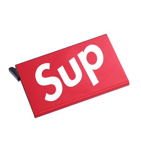 Ba Shi card holder male anime fashion brand metal card holder ultra-thin automatic pop-up anti-degaussing theft credit card holder bank card holder card holder business card holder SUP Ba Shi card holder male anime fashion brand metal card holder ultra-thin automatic pop-up anti-degaussing theft credit card holder bank card holder card holder business card holder SUP