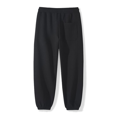 AEMAPE Casual Pants 2021 Fall Waffle Fashion Comfortable Pants Men's Corduroy Printed Logo Lace-up Harem Pants YPY K186 Black XL AEMAPE Casual Pants 2021 Fall Waffle Fashion Comfortable Pants Men's Corduroy Printed Logo Lace-up Harem Pants YPY K186 Black XL