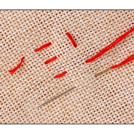 Cross stitch needle gold tail needle special set 11CT24 three-strand embroidery needle round blunt embroidery needle embroidery needle Cross stitch needle gold tail needle special set 11CT24 three-strand embroidery needle round blunt embroidery needle embroidery needle