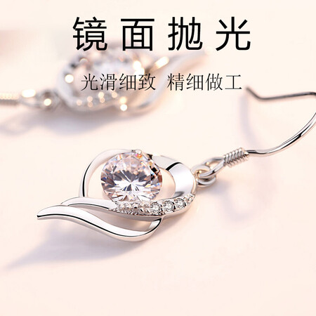 Gunai 925 silver earrings female one week earrings set length and short paragraph ladies tassel earrings four-leaf clover student silver needle pearl earrings temperament all-match trend fashion jewelry jewelry gift box T199 bright earrings seven-piece set Gunai 925 silver earrings female one week earrings set length and short paragraph ladies tassel earrings four-leaf clover student silver needle pearl earrings temperament all-match trend fashion jewelry jewelry gift box T199 bright earrings seven-piece set