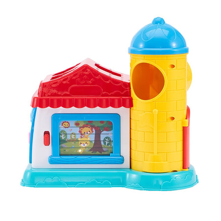 AUBY 0-1 educational toys for infants and toddlers, sports crawling, early childhood education for infants and young children, sound and light toys, building blocks, abacus and piano keys, wisdom learning house, new and used colors are randomly issued 461572 AUBY 0-1 educational toys for infants and toddlers, sports crawling, early childhood education for infants and young children, sound and light toys, building blocks, abacus and piano keys, wisdom learning house, new and used colors are randomly issued 461572