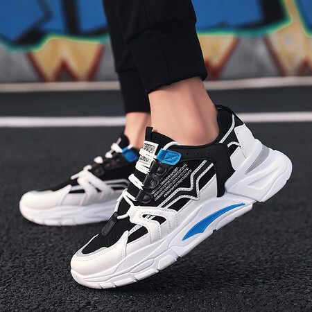 Bencing men's shoes spring and winter sports casual shoes boots men's Korean version of the trend plus velvet warm cotton shoes men's thick bottom shoes men's increase casual shoes men's running shoes men's tide shoes net red old lame shoes MD-318 black white 42 Bencing men's shoes spring and winter sports casual shoes boots men's Korean version of the trend plus velvet warm cotton shoes men's thick bottom shoes men's increase casual shoes men's running shoes men's tide shoes net red old lame shoes MD-318 black white 42