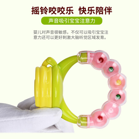 Zixi Fruit Bite Baby Food Molar Stick Teether Appease Complementary Food Baby Rattle Toy Rattle Bite Happy Pink*1 Zixi Fruit Bite Baby Food Molar Stick Teether Appease Complementary Food Baby Rattle Toy Rattle Bite Happy Pink*1