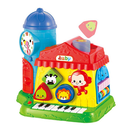 AUBY 0-1 educational toys for infants and toddlers, sports crawling, early childhood education for infants and young children, sound and light toys, building blocks, abacus and piano keys, wisdom learning house, new and used colors are randomly issued 461572 AUBY 0-1 educational toys for infants and toddlers, sports crawling, early childhood education for infants and young children, sound and light toys, building blocks, abacus and piano keys, wisdom learning house, new and used colors are randomly issued 461572