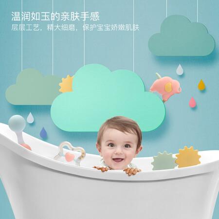 Baenshi baby toys 0-1 year old newborn baby toy baby rattle molar teether appease toy color boxed 10-piece set B273 Baenshi baby toys 0-1 year old newborn baby toy baby rattle molar teether appease toy color boxed 10-piece set B273
