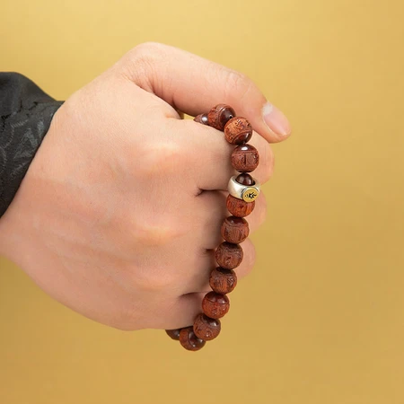 Potala Palace Wenchuang India Gaomi Small Leaf Red Sandalwood Bracelets for Men and Women Six-Character Mantra Carved Wenwan Wooden Handle Plate Play Gift Small Leaf Red Sandalwood Carved Six-Character Proverbs Birthplace Buddha Hand String Cow/Tiger-Kongkongzang Bodhisattva Potala Palace Wenchuang India Gaomi Small Leaf Red Sandalwood Bracelets for Men and Women Six-Character Mantra Carved Wenwan Wooden Handle Plate Play Gift Small Leaf Red Sandalwood Carved Six-Character Proverbs Birthplace Buddha Hand String Cow/Tiger-Kongkongzang Bodhisattva