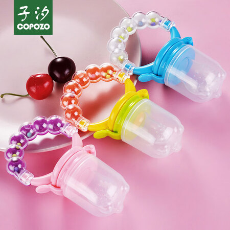 Zixi Fruit Bite Baby Food Molar Stick Teether Appease Complementary Food Baby Rattle Toy Rattle Bite Happy Pink*1 Zixi Fruit Bite Baby Food Molar Stick Teether Appease Complementary Food Baby Rattle Toy Rattle Bite Happy Pink*1