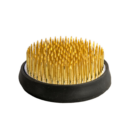 Jianshan flower arrangement tool flower arrangement Japanese flower arrangement base vase flower art copper set pill 7 with rubber sleeve 35mm 130g Jianshan flower arrangement tool flower arrangement Japanese flower arrangement base vase flower art copper set pill 7 with rubber sleeve 35mm 130g