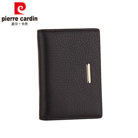 Pierre Cardin Pierre Cardin Men's Leather Bank Card Holder, Business Card Holder, Purse Holder, First Layer Leather Gift Box Packaging, Black Pierre Cardin Pierre Cardin Men's Leather Bank Card Holder, Business Card Holder, Purse Holder, First Layer Leather Gift Box Packaging, Black