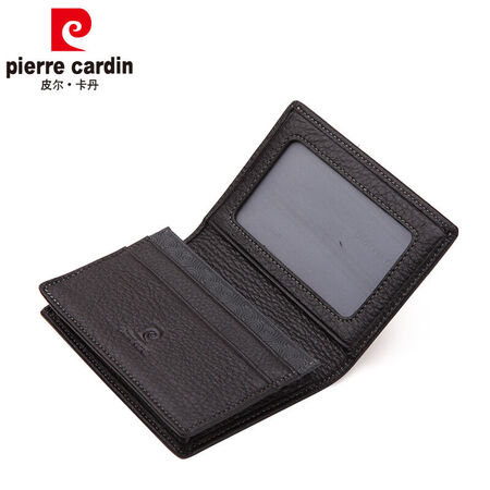 Pierre Cardin Pierre Cardin Men's Leather Bank Card Holder, Business Card Holder, Purse Holder, First Layer Leather Gift Box Packaging, Black Pierre Cardin Pierre Cardin Men's Leather Bank Card Holder, Business Card Holder, Purse Holder, First Layer Leather Gift Box Packaging, Black
