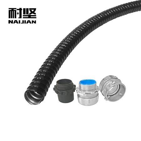 Durable plastic-coated metal hose national standard snake skin threaded wire sheath cable protection 12 16 20 25 electrical material accessories diameter 20mm*18m Durable plastic-coated metal hose national standard snake skin threaded wire sheath cable protection 12 16 20 25 electrical material accessories diameter 20mm*18m