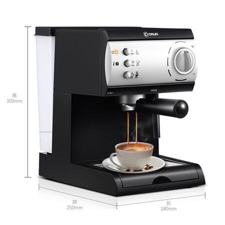 Dongling Donlim coffee machine household 20bar Italian concentrated steam milk foam coffee machine DL-KF6001 Dongling Donlim coffee machine household 20bar Italian concentrated steam milk foam coffee machine DL-KF6001